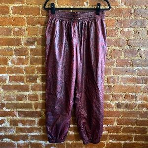 Nike Vinyl Snakeskin Joggers